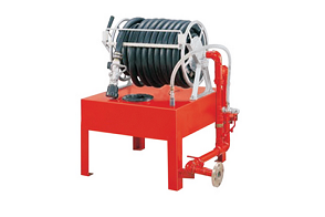 Hose Reel With Foam Station