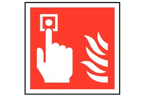 Location Of Fire Alarm Call Point Symbol Only Signs